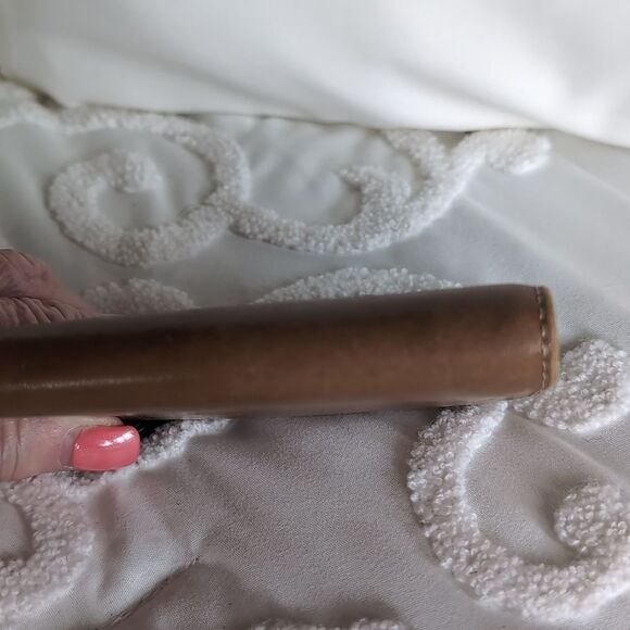 Coach Butter Soft Embossed Bifold/Zip Ladies Wallet- Camel Color - Picture 11 of 16